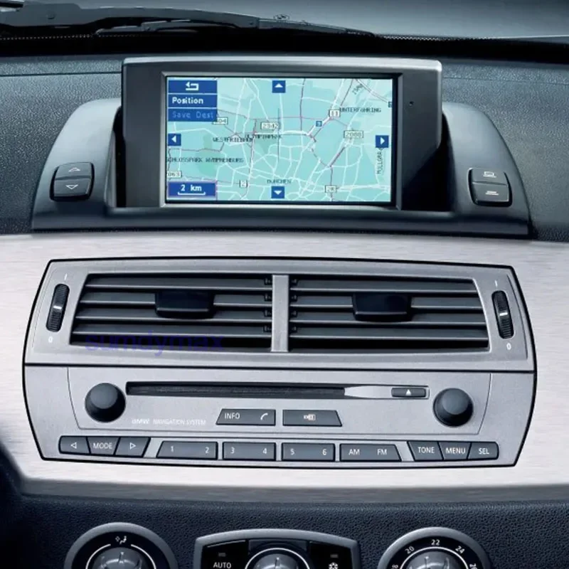 Автомобильный радиоприемник 1Din для BMW Z4 E85 E86 2003-2009 DVD-плеер GPS стерео аудио панель