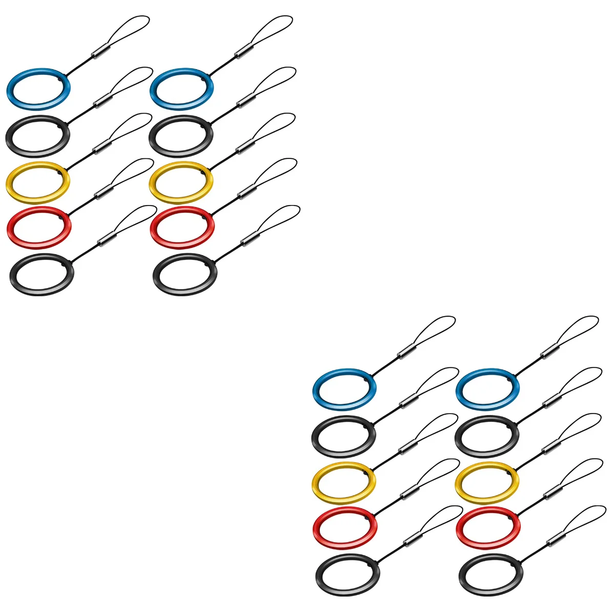 

Lanyard Mobile Finger Hand Ring Case Strap Cell Carrying Circle Keyring Design Electronic Keychain Holder Grip