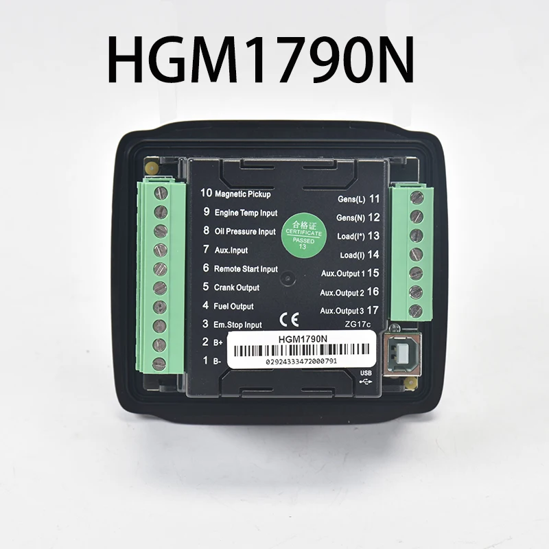 Контроллер HGM1790N блок дизельного генератора одиночная автоматизация и контроль