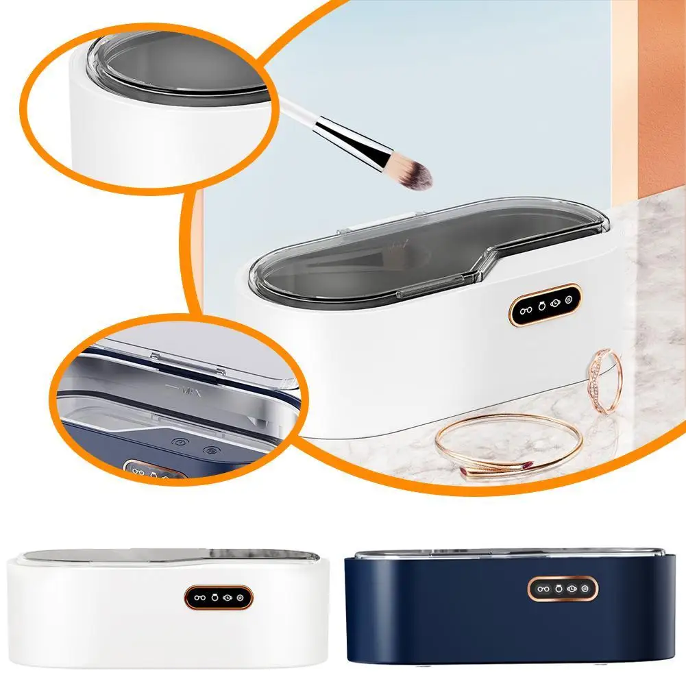 

1 Set Ultrasonic Cleaner Vibration Deep Decontamination Noise Reduction Professional Jewelry Cleaning Machine For Home