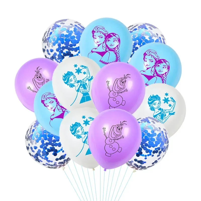 10/15 шт. Мультяшные воздушные шары Холодное сердце