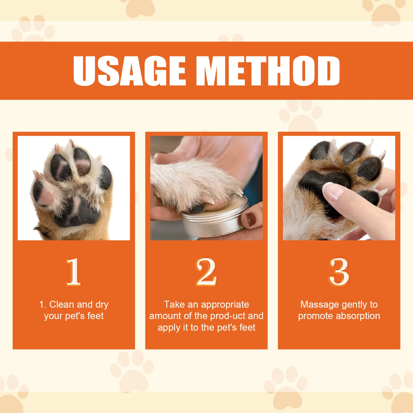 Paw Balm For Dogs  Noses Paws Moisturizer Cream Cats Dogs Paw Protector Lick Safe Pet Supplies For Extreme Weather Conditions images - 6