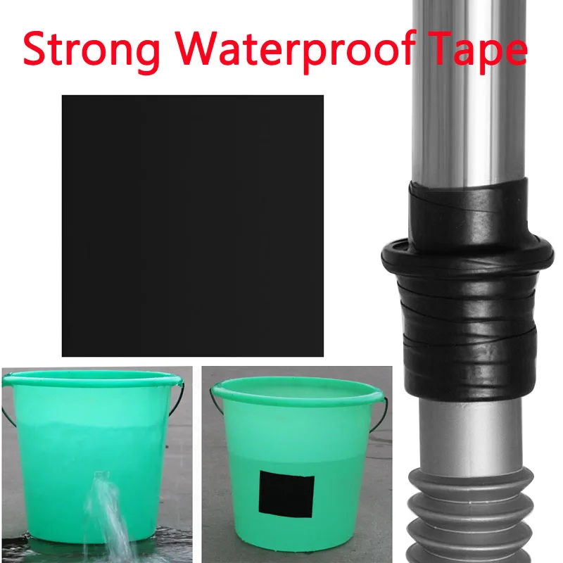 Суперводонепроницаемая лента для ремонта утечки клейкая предотвращения утечек