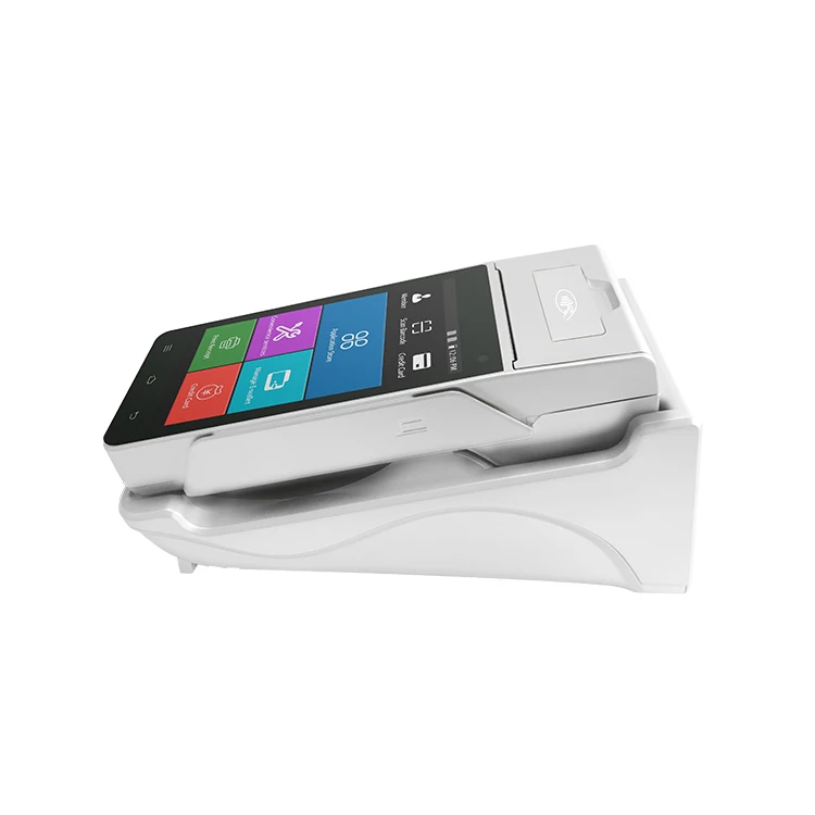 

Android 7.1 Handheld PoS Terminal Z90 All in One POS System with NFC card reader/Printer/Touch Screen