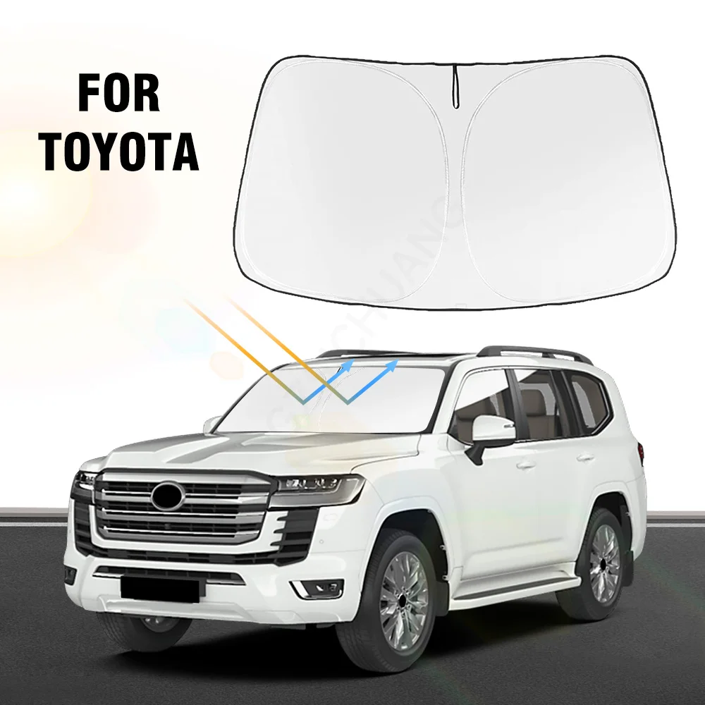 

Солнцезащитные козырьки на лобовое стекло автомобиля, солнцезащитные козырьки на лобовое стекло автомобиля, автомобильный зонт для Toyota CHR Land Cruiser Highlander Venza Avalon