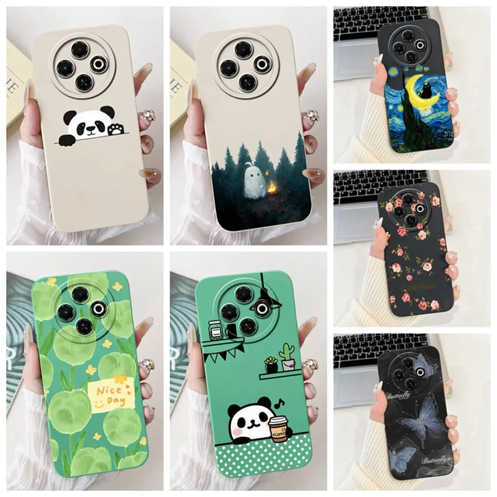 Новинка для Tecno Spark 30C 4G чехол силиконовый роскошный противоударный Модный мягкий