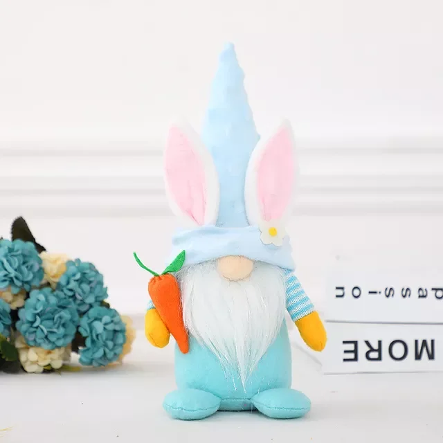 

Easter Decor Faceless Gnome Rabbit Doll Elf Dwarf Plush Bunny Hanging Ornaments Easter Party Spring Home Decorations Kids Gifts