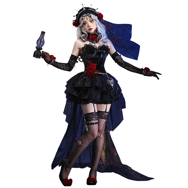 КОВОВО Аниме! Игровой костюм Identity V Ada Mesmer элегантное благородное платье униформа