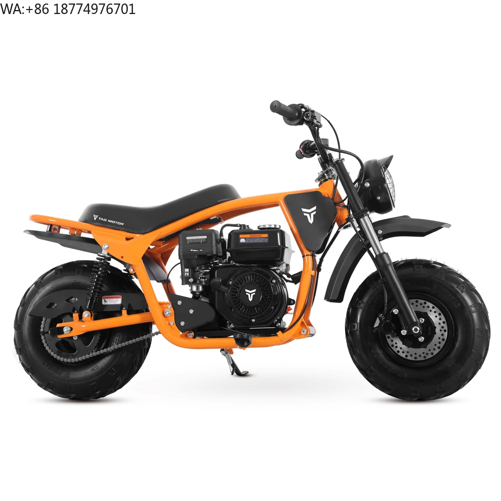 Фото Мотоцикл Tao Motor 2025: Новый, с новой стальной рамой, на толстых шинах, 200 куб. см, мини-байк для бездорожья №1