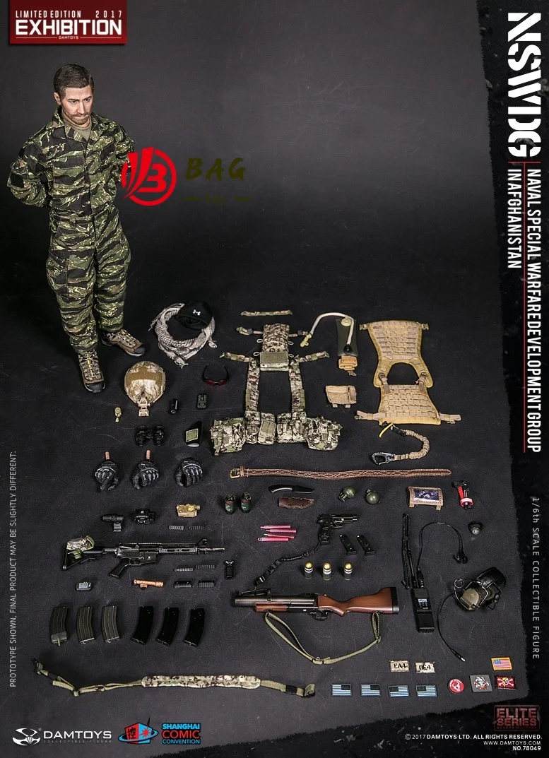1/6 экшн-фигурки модель DAMTOYS DAM78049 SHCC2017 Seal NSWDG в Афганистане