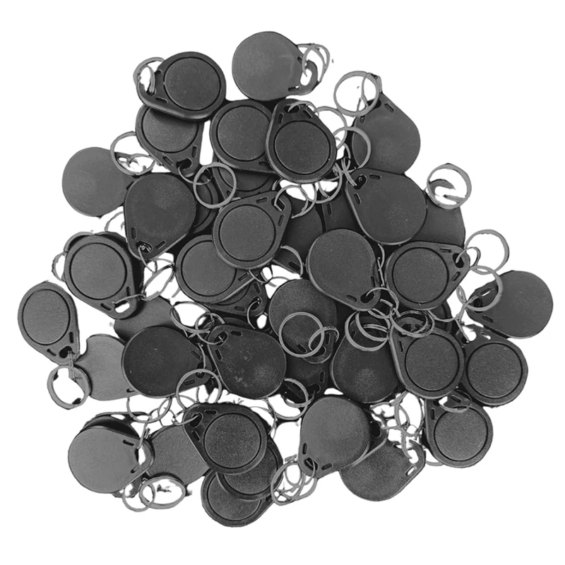 Брелок для ключей RFID отелей перезаписываемый несколько раз. 100 шт. Работает на