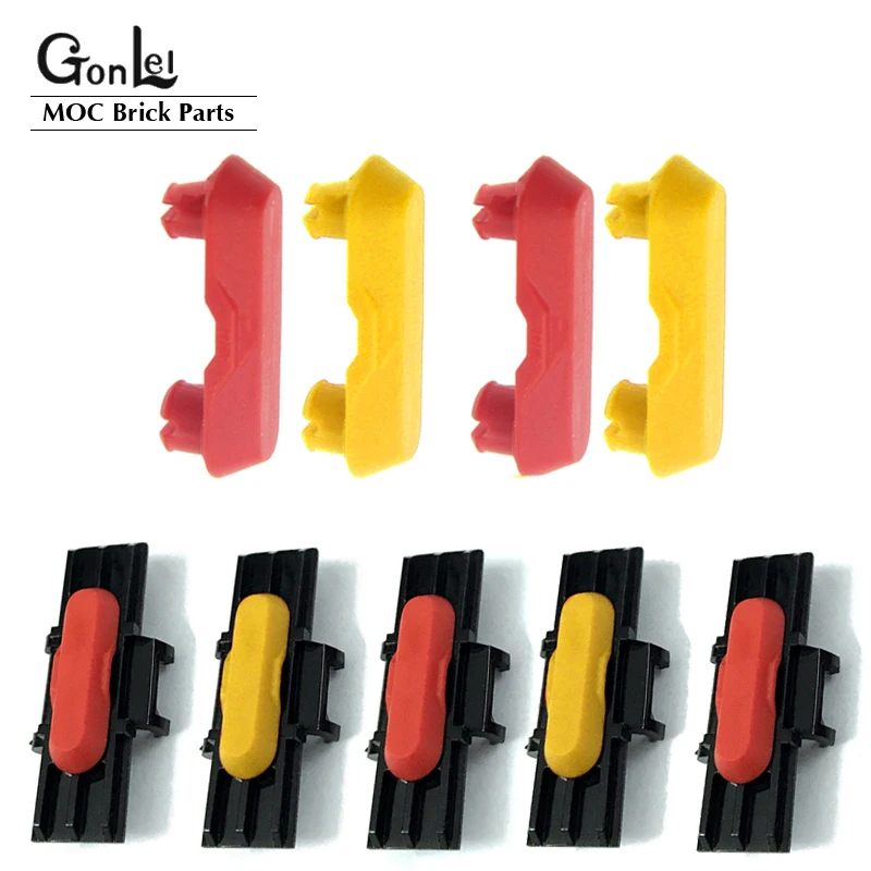 100 шт./лот технические детали 14149 резиновая противоскользящая полоса большой гусеницы MOC строительные блоки кирпичи совместимы с 88323 57518 детские игрушки