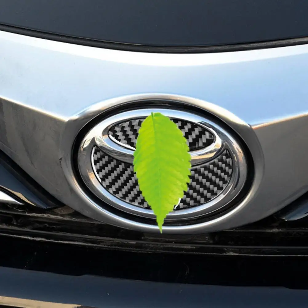 

4Pcs Practical Eco-friendly Anti-scratch Exterior Front Logo Panel Trim Sticker Panel Trim Sicker Panel Sticker