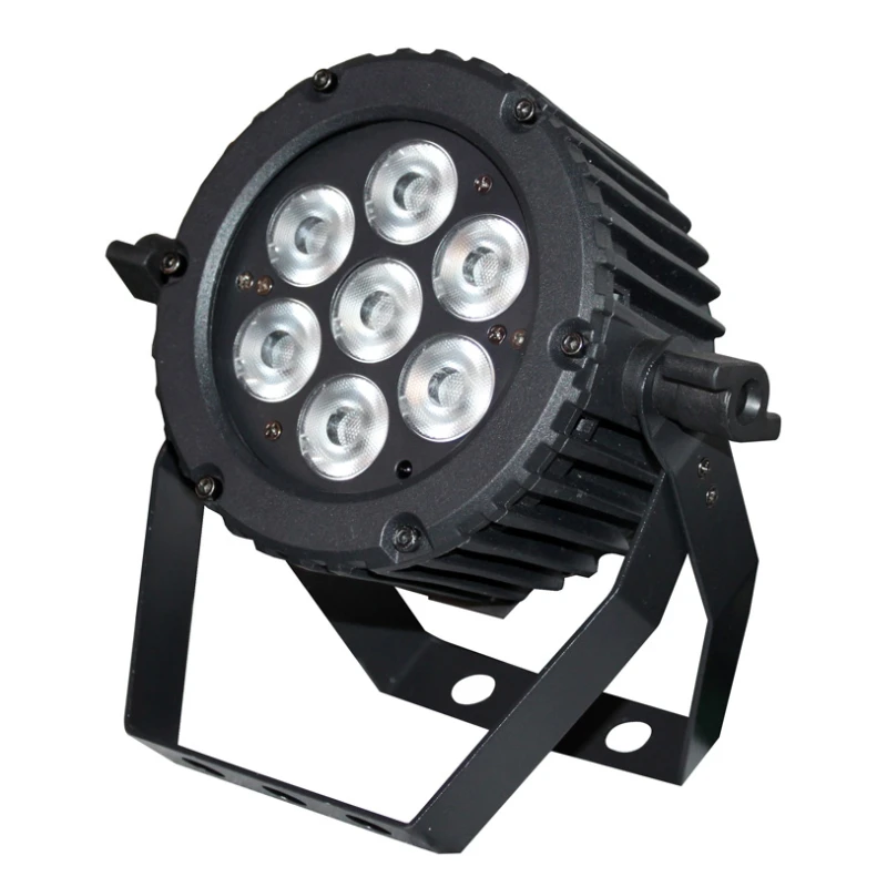 

FOR Fine Workmanship 14pcs Waterproof 7*Tri-3W RGB LED Par Light For Stage
