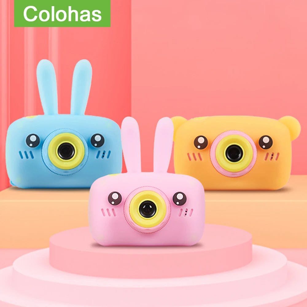 

Детская Цифровая камера 2 "HD мини игрушка подарок на день рождения Рождество Развивающие игрушки для девочек и мальчиков 1080P портативная кам...