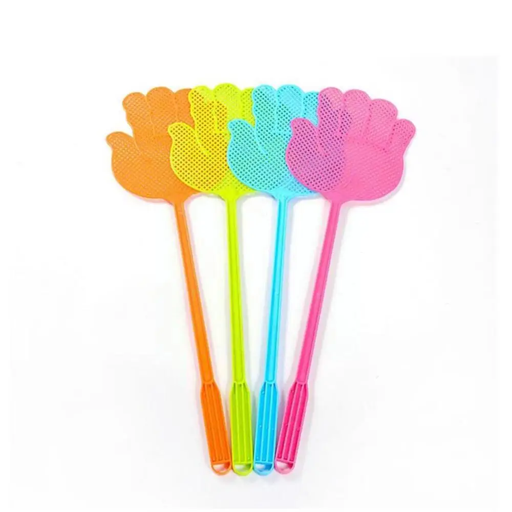 

Random Colors Cute Fly Swatter Plastic Pest Fly Kill Anti-mosquito Swatters Shoot Swatter Flies Control Fly C3u4