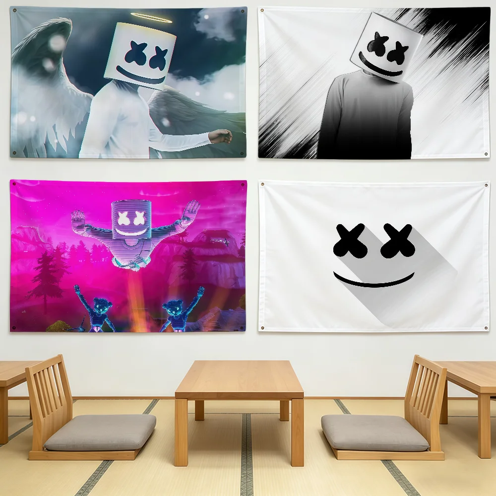 Фото Флаг M-MARSHMELLOS-ES: Прочный, для улицы и помещений, для патио, праздничное украшение, классический дизайн, для столба, стены, комнаты, баннер №1