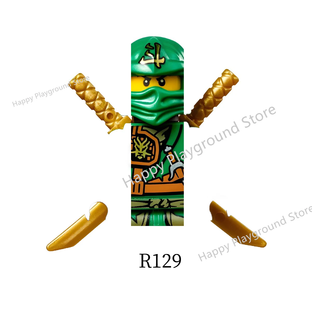 Сборные строительные блоки Zane Nya Lloyd Garmadon Arin