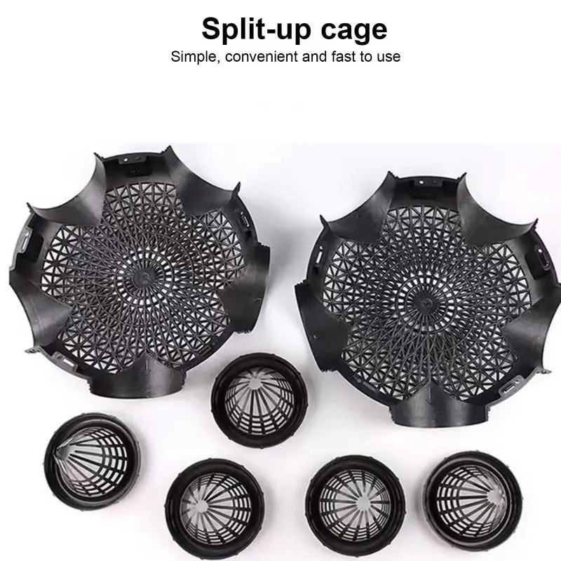 Ловушка для угрей с 5 отверстиями ловушка омаров и креветок прочная легкая в