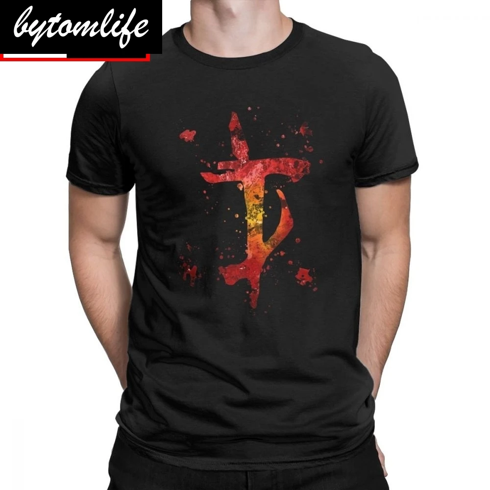 

Men's Doom Splatter T Shirts Retro Game Conan Barbarian Thulsa Snake Cult Cotton Tops Camiseta Tee Birthday Present T-Shirts