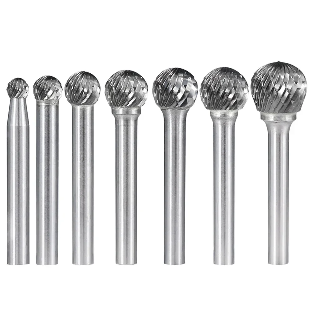 6 мм Schacht Roterende Bramen Type d Tunsgten Твердосплавный резак для резьбы по металлу Одинарный