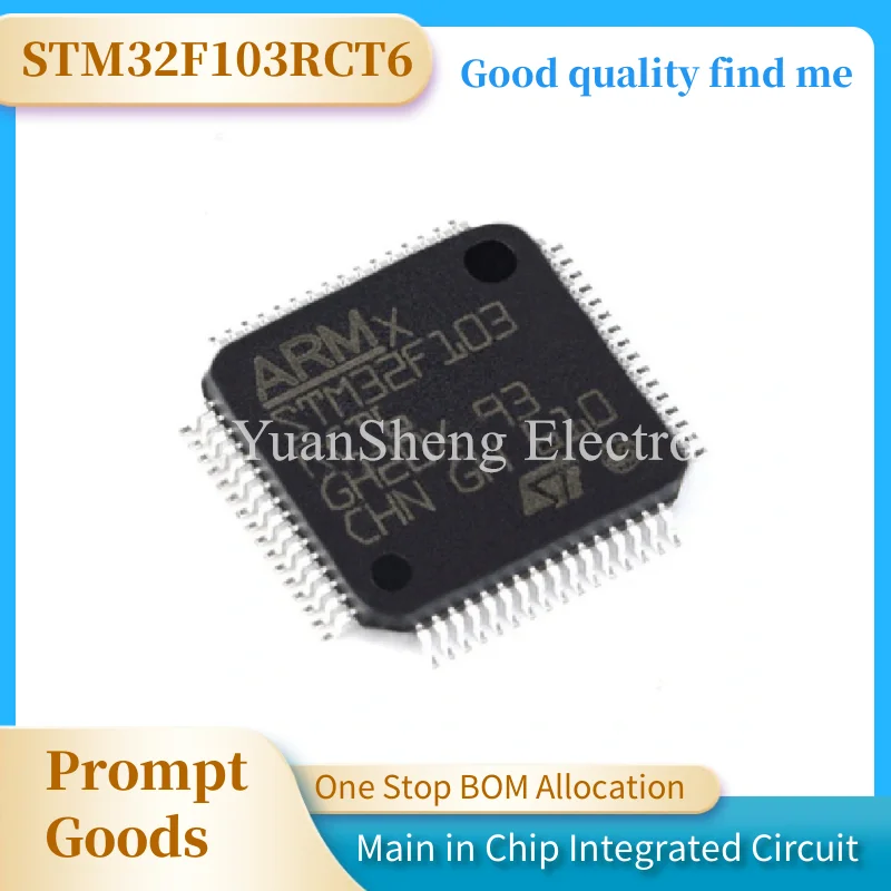 

STM32F103RCT6 100% Новый оригинальный STM STM32F STM32F103 STM32F103RC STM32F103RCT MCU