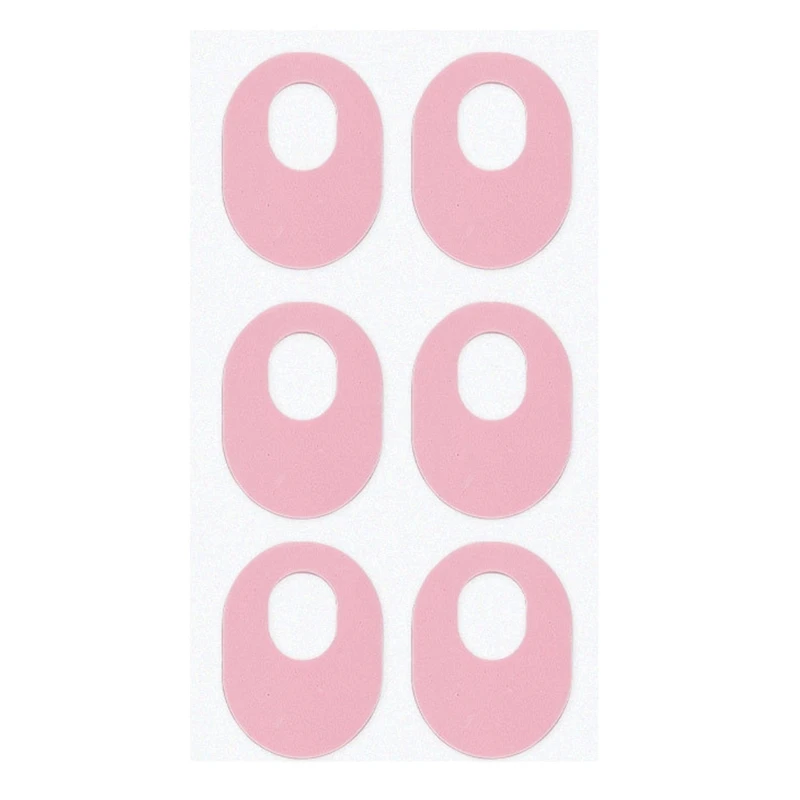 

6pcs Latex Callus Cushions Oval Shaped Adhesive Callous Pads Corn Cushions for Bottom of Feet Pain Relief