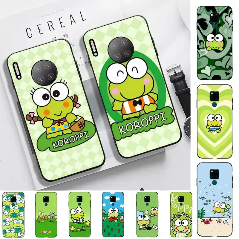 

BANDAI Keroppi Phone Case for Huawei Mate 20 10 9 40 30 lite pro X Nova 2 3i 7se
