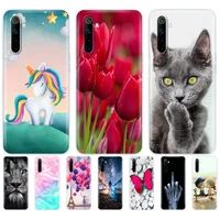 for 6 case realme 6 pro cases 6s bag silicon soft tpu back phone cover for realme6 6pro case shell