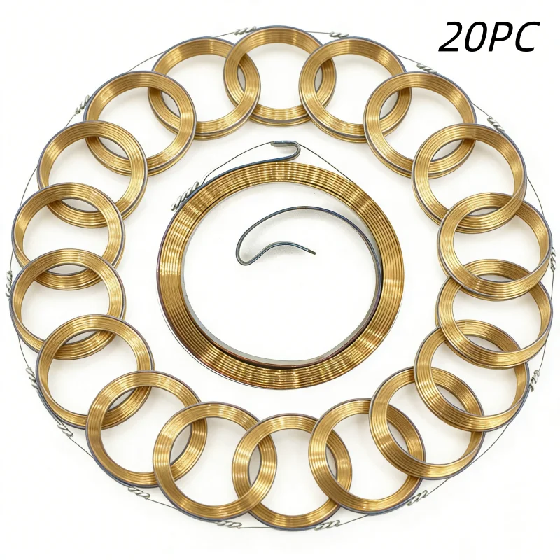 Фото Пружина стартера LUSQI 1/20PC для двигателей Honda GX160, GX200, GX120, 168F, 52 куб. см, 4500 Вт, аксессуары для бензиновых генераторов №1