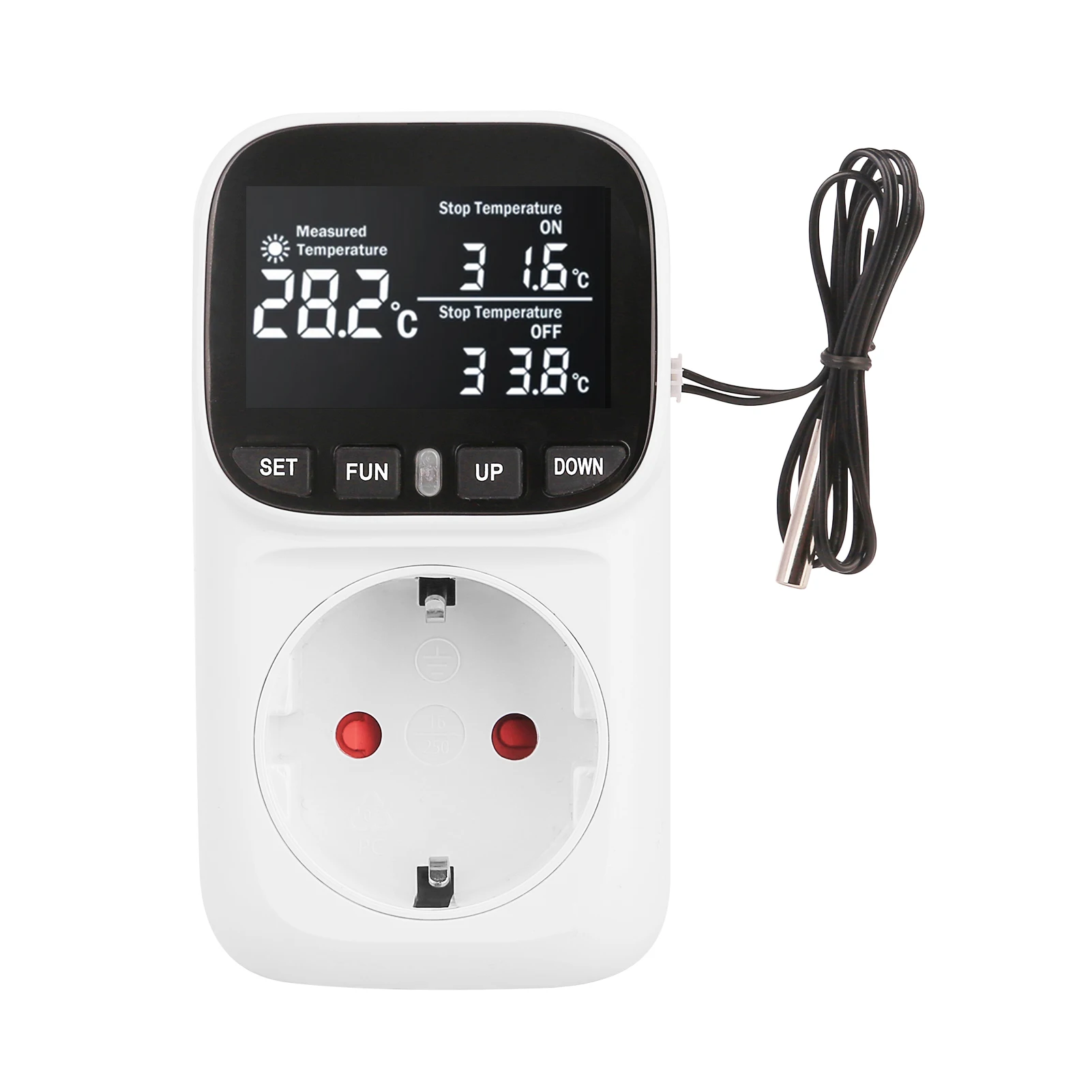 

Умный термостат для аквариума 240В 10А