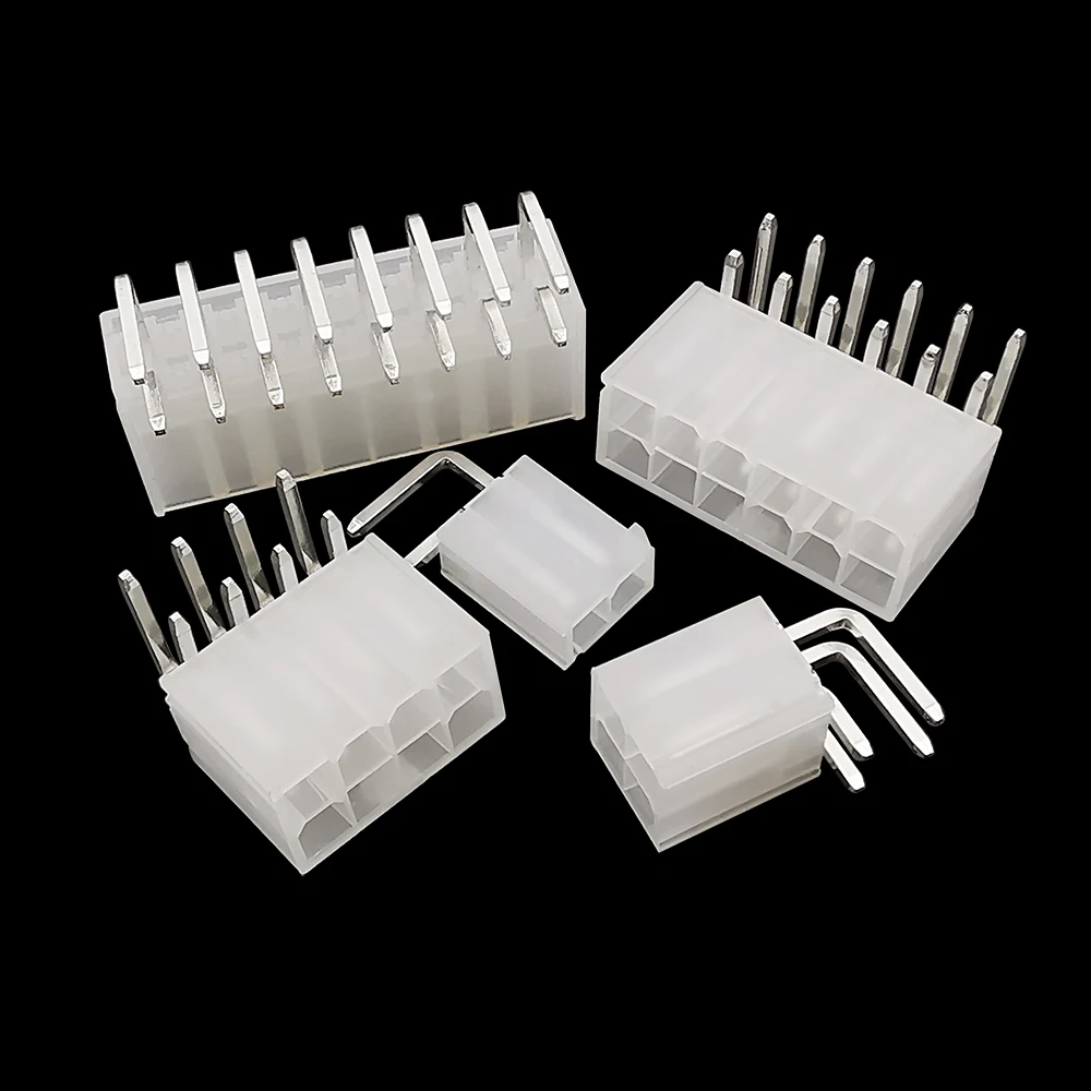

Pitch 4.2mm 2x1~12Pin Curved Needle Double Row Female Socket Housing Terminals Electric Connector for PCB/CPU/Computer/Car