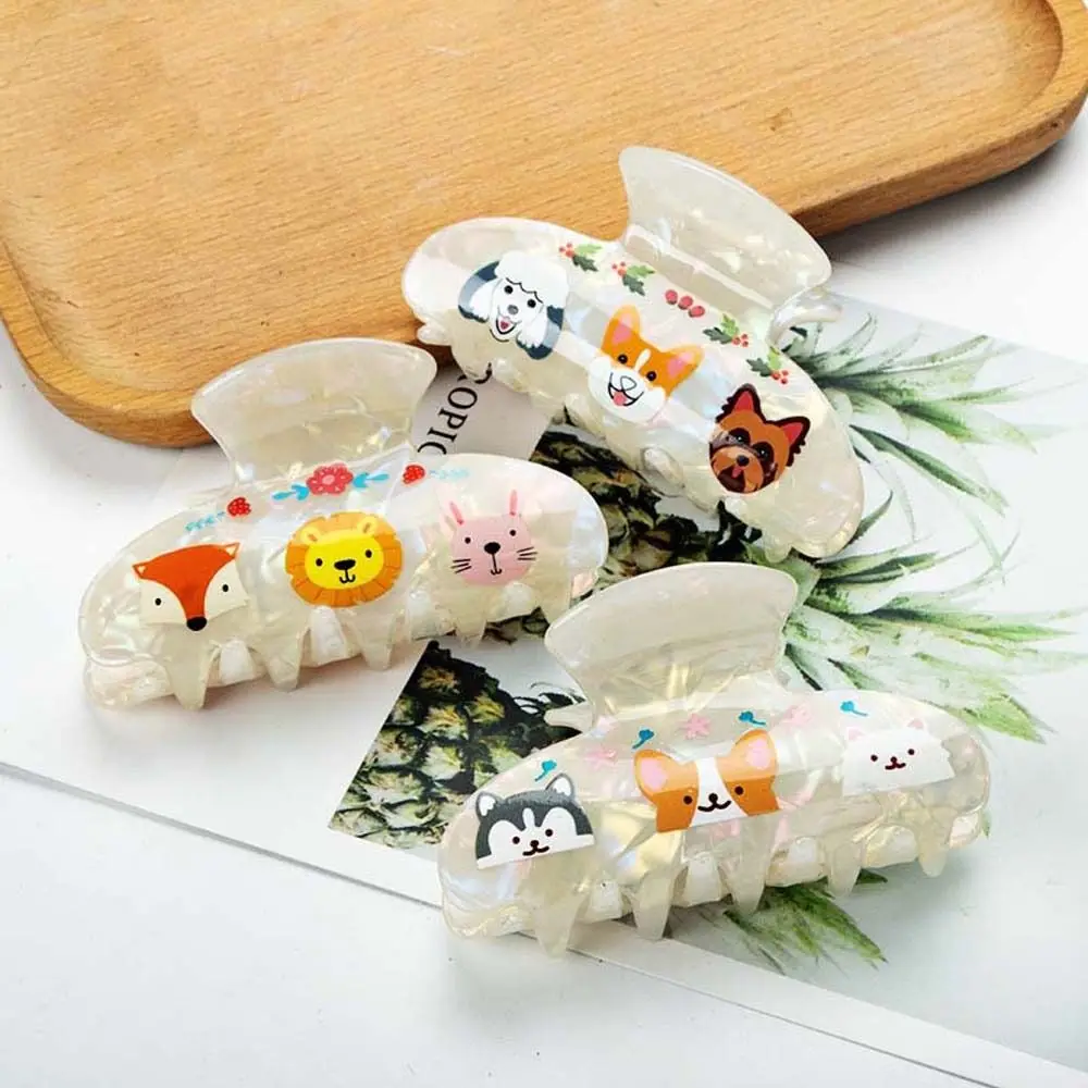 Креативная заколка для волос в виде кролика собаки корги Chaigou мультяшное