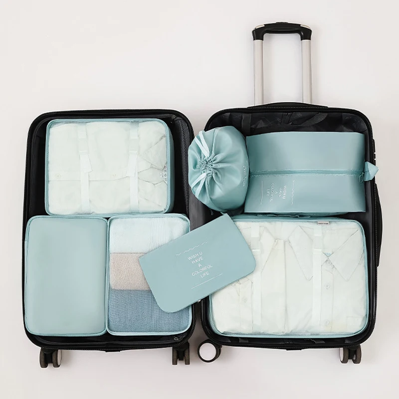 

Дорожные сумки для хранения одежды, нижнего белья, обуви, 7 шт./комплект