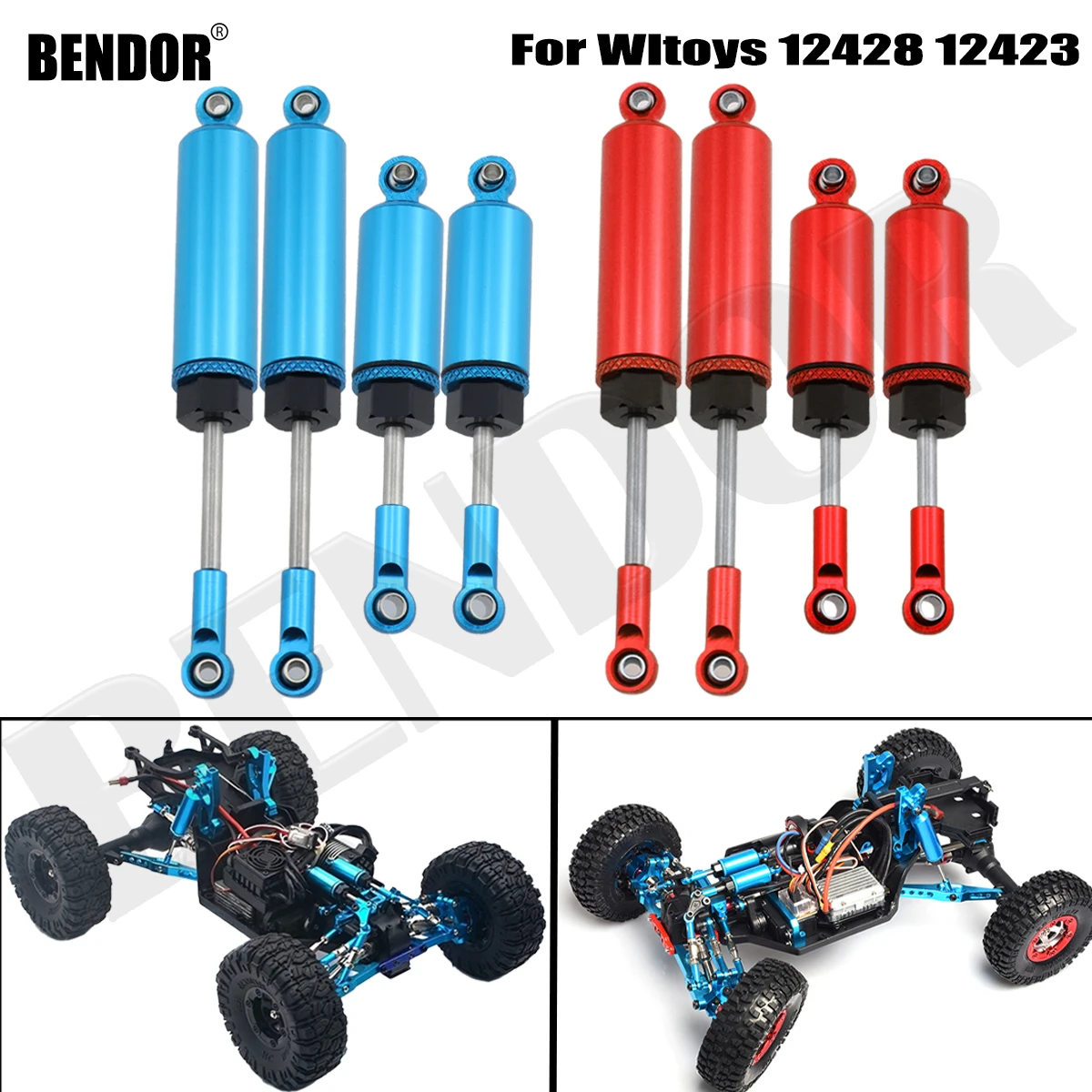 

Металлические аксессуары для Wltoys 12428 12429 12423 FY 01 03 RC 1/12