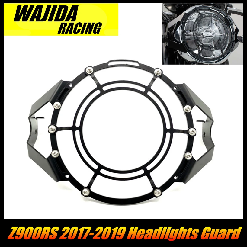 

FOR KAWASAKI Z900RS 2017-2019 Motorcycle Accessories Stainless Steel Headlights Guard Protective Cover