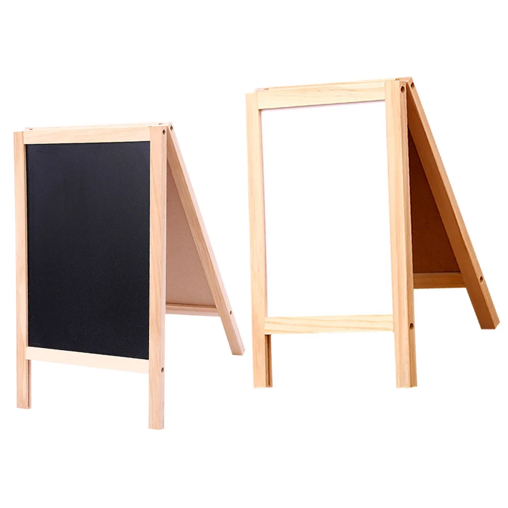 

2 Pcs Double Sided Small Blackboard Kids Writing Pad Students Whiteboard Chalkboard Whiteboards Erasable Drawing