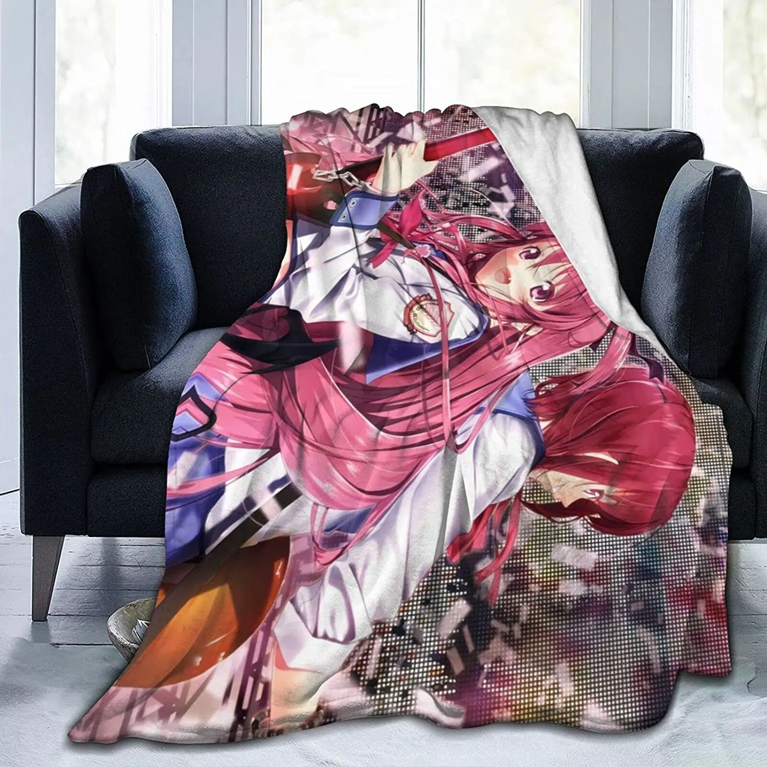 

Yui Nyan Fluffy Soft and Comfortable Blanket, Anime Warm Embrace of Sympathy