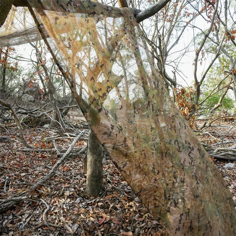 Камуфляжная сетка 1 5 м ширина D cp прозрачные жалюзи Маскировка для кемпинга охоты