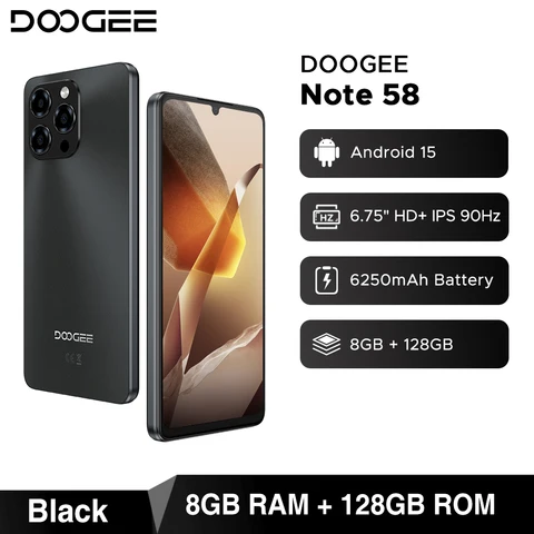 Смартфон Doogee Note 58, 8/128ГБ, global