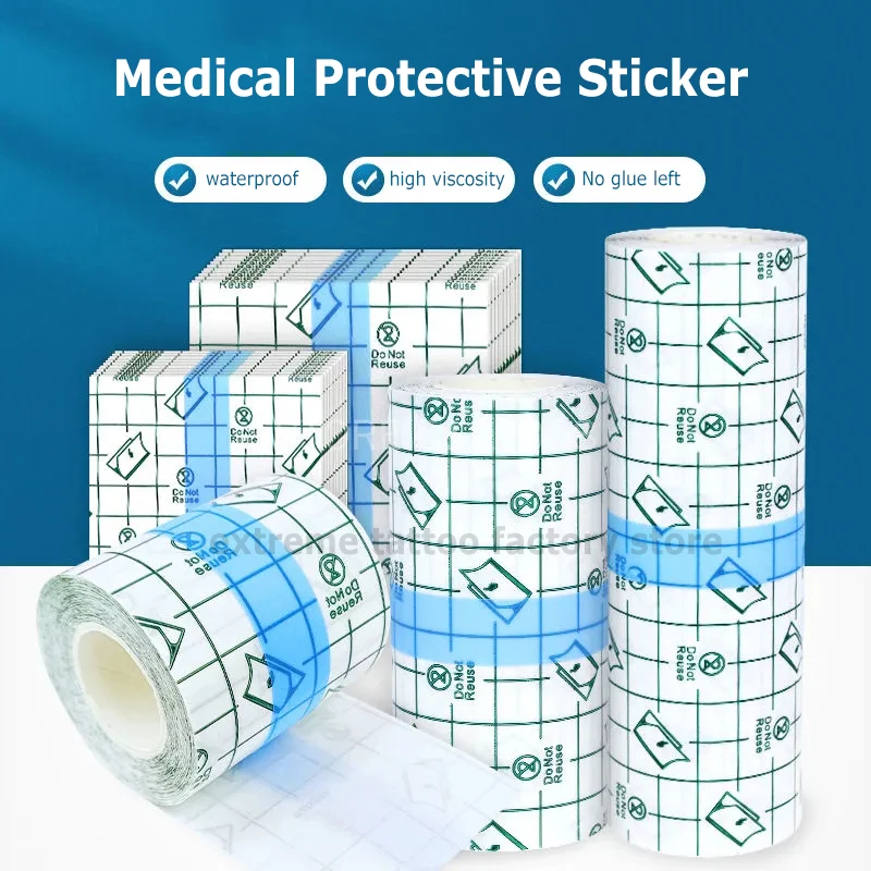 Medical Bandage Waterproof Tattoo Wound Repair Film Transparent Dressing Skin Breathable Adhesive Bandage Tape Plaster Sticker