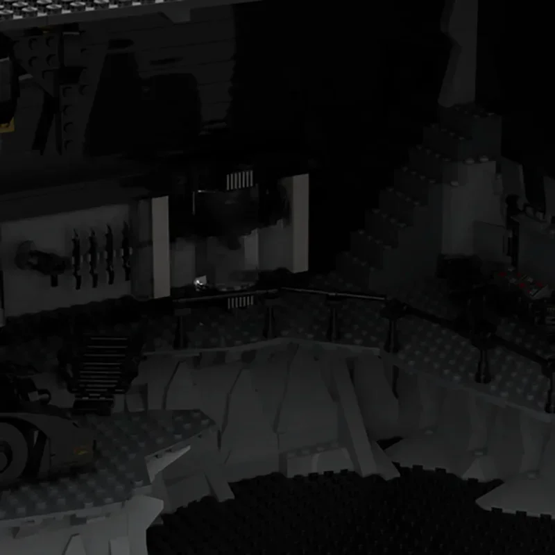Hero Movie YcMoc BatCave Shadowbox Redux модель конструктор 14+
