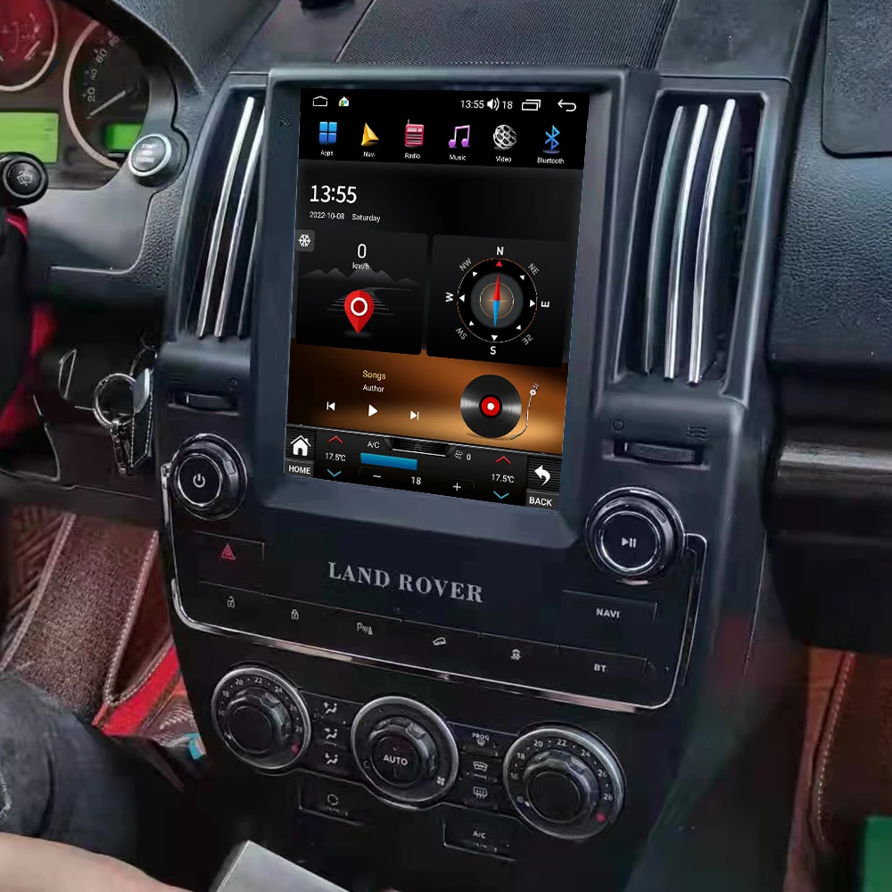 Для Land Rover Freelander 2 2007-2015 Carplay Автомобильный мультимедийный видеоплеер GPS навигация