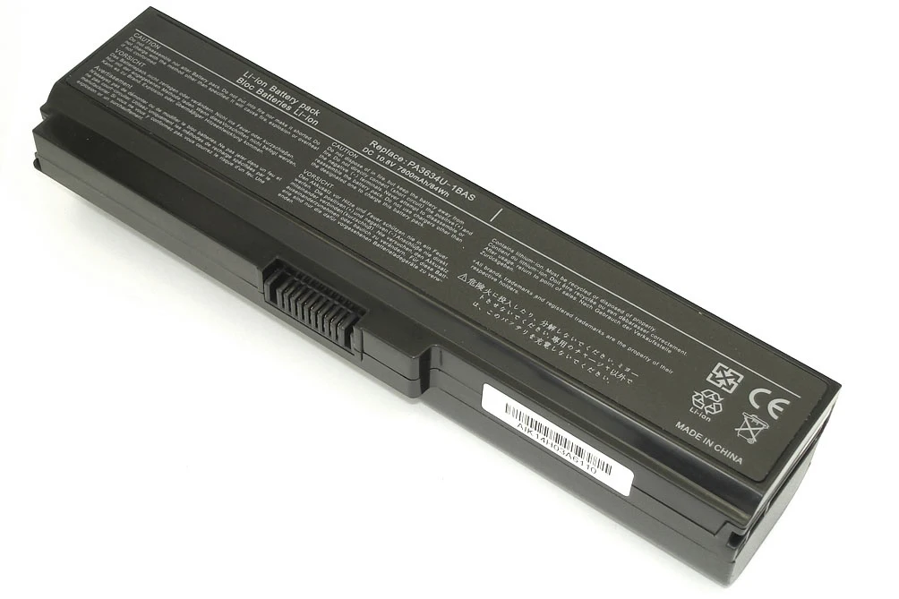 Аккумулятор усиленный для Toshiba Satellite Pro U500 (6600 7800mAh)|Аккумуляторы ноутбуков| |