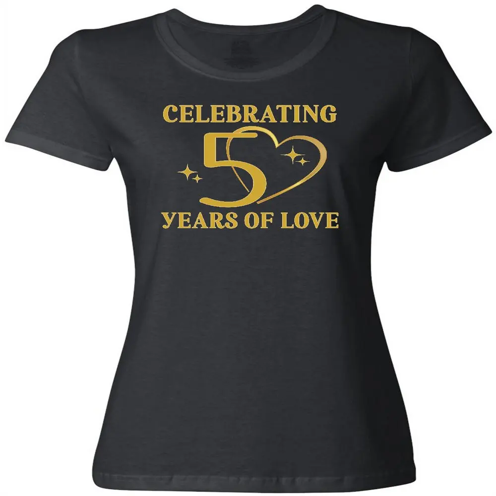 

Женская футболка с 50-летним подарком на годовщину свадьбы
