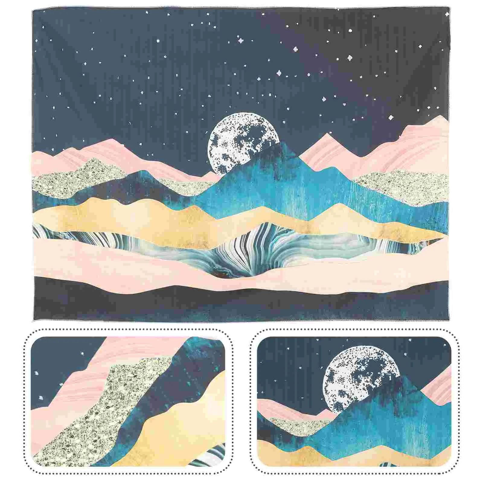 

Tapestry Wall Hanging Decor Blanket Largedecorative Mountain Mountains Landscape Men Backdrop Pictures Nature Home Background