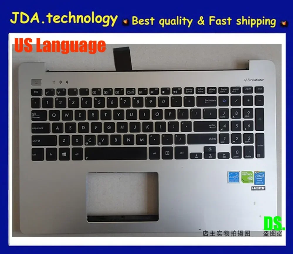 MEIARROW новая оригинальная верхняя крышка для ASUS R553L S551LN V551 A551L K551L S551L упора рук