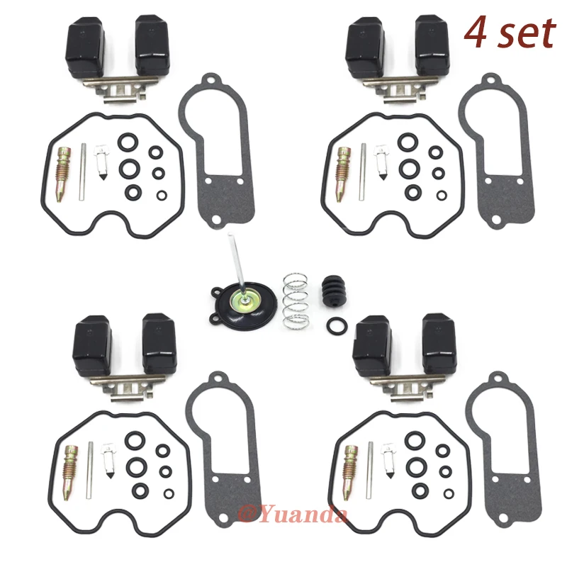 

motorcycle Carburetor Rebuild Repair Kit w Floats - For Honda CB750K Four CB750 - 1977
