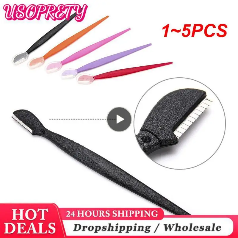 1-5 шт./партия, Женский Триммер для бровей