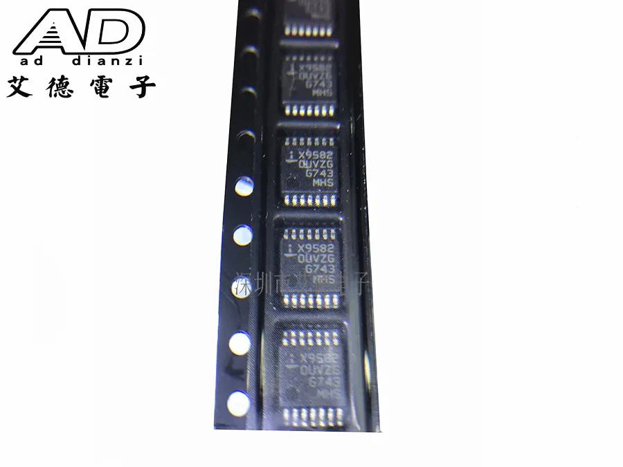 

free shippingX95820UV14IZ-2.7T1 X95820UVZG ICTSSOP-14 10pcs